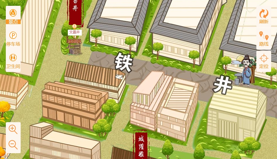 大宁智慧景区：手绘地图与语音导览的完美融合