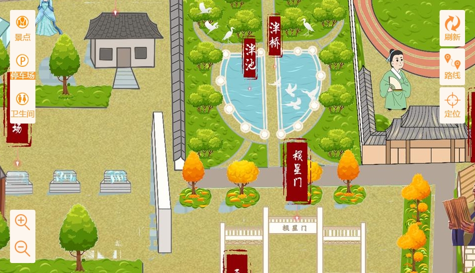 大宁手绘地图景区语音讲解导览系统：智慧景区建设的基石